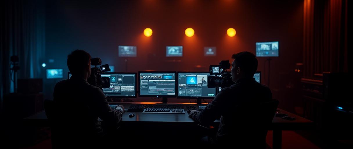 Equipamiento técnico avanzado en Dusklight Studios